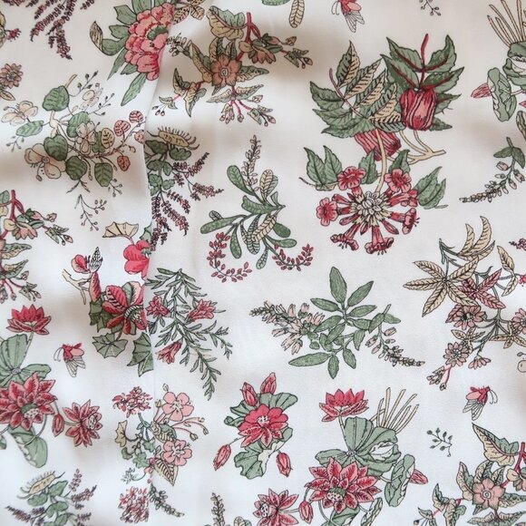 Max Studio White Floral Halter Knee Length Midi Dress With Ruffle Hem Size XS - Picture 3 of 14